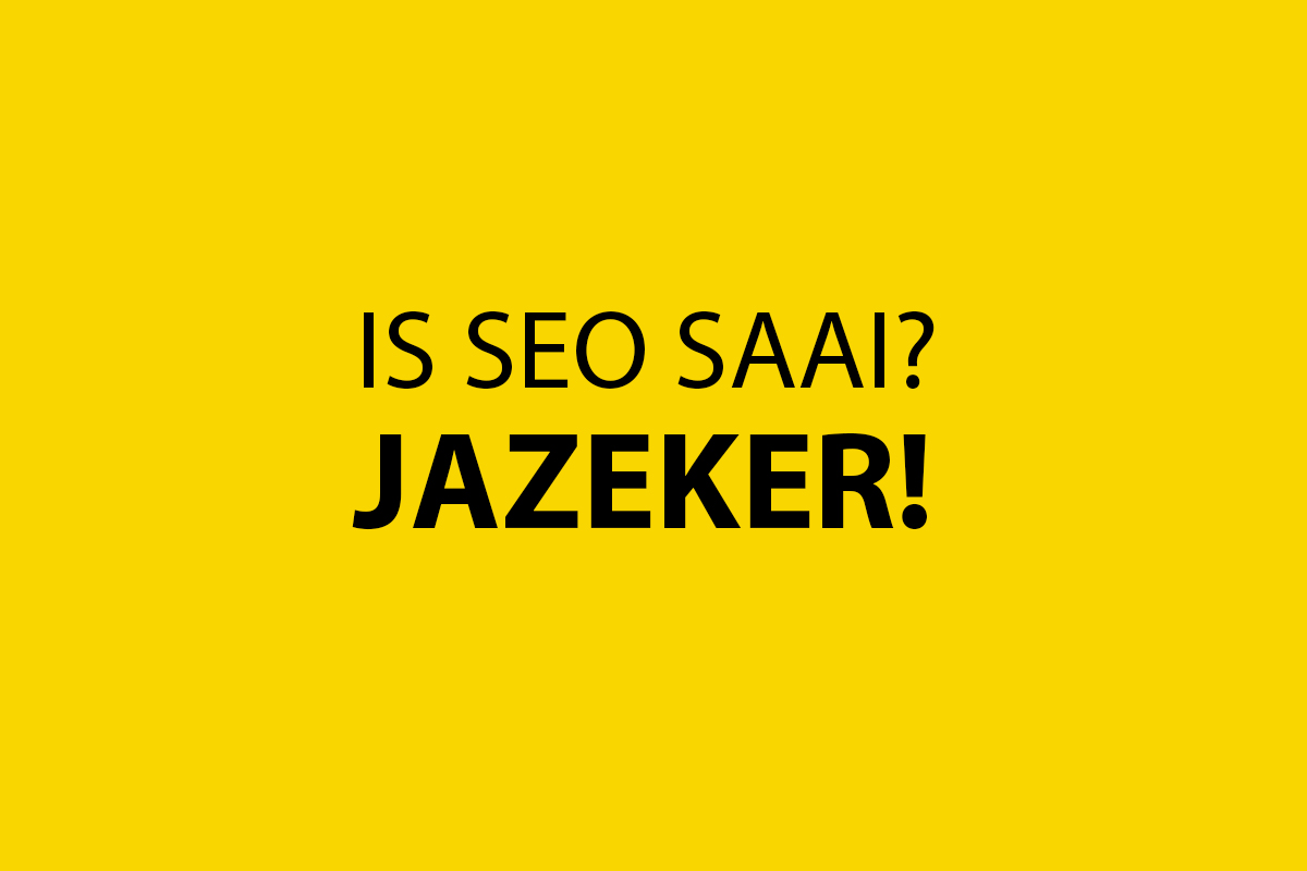 Is SEO saai