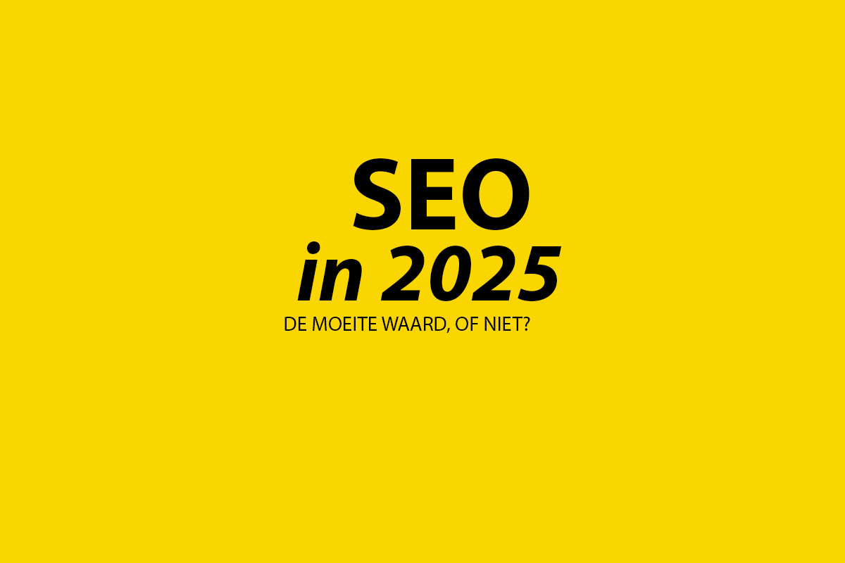 Is seo de moeite waard in 2025
